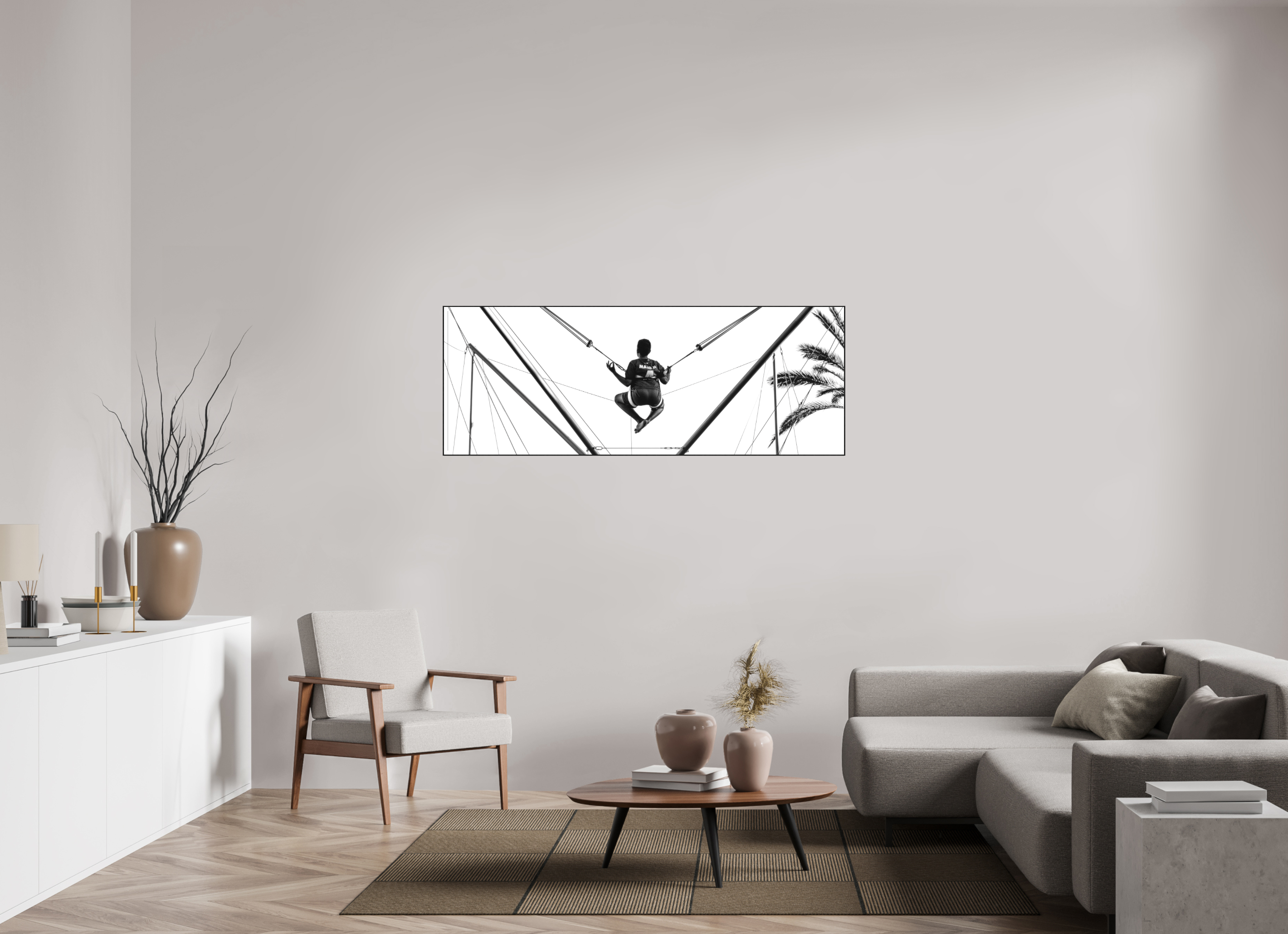 162,5 x 60 cm, ArtBox Ilford Acryl Air meditation (2024) - ArtBox by White Wall / unframed