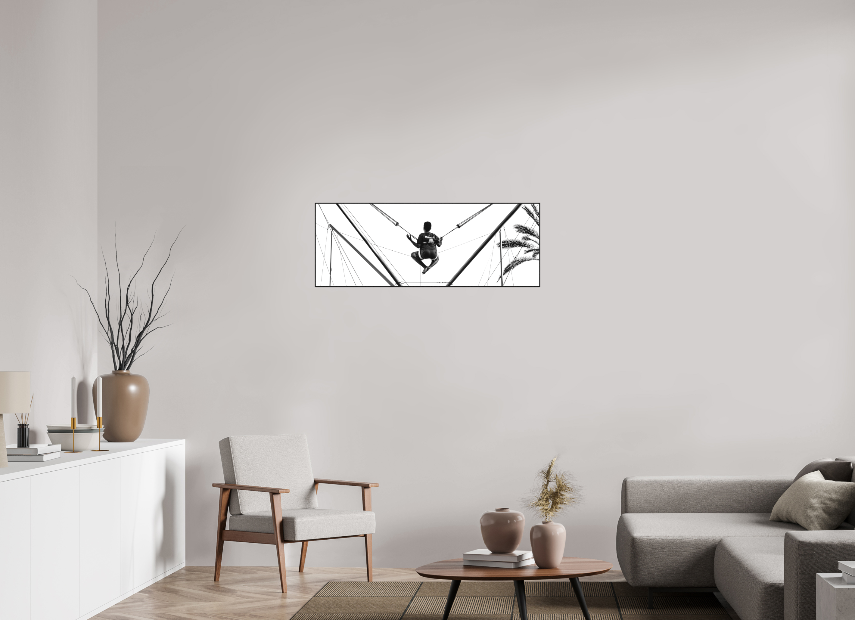 108,3 x 40 cm, ArtBox Ilford Acryl Air meditation (2024) - ArtBox by White Wall / unframed