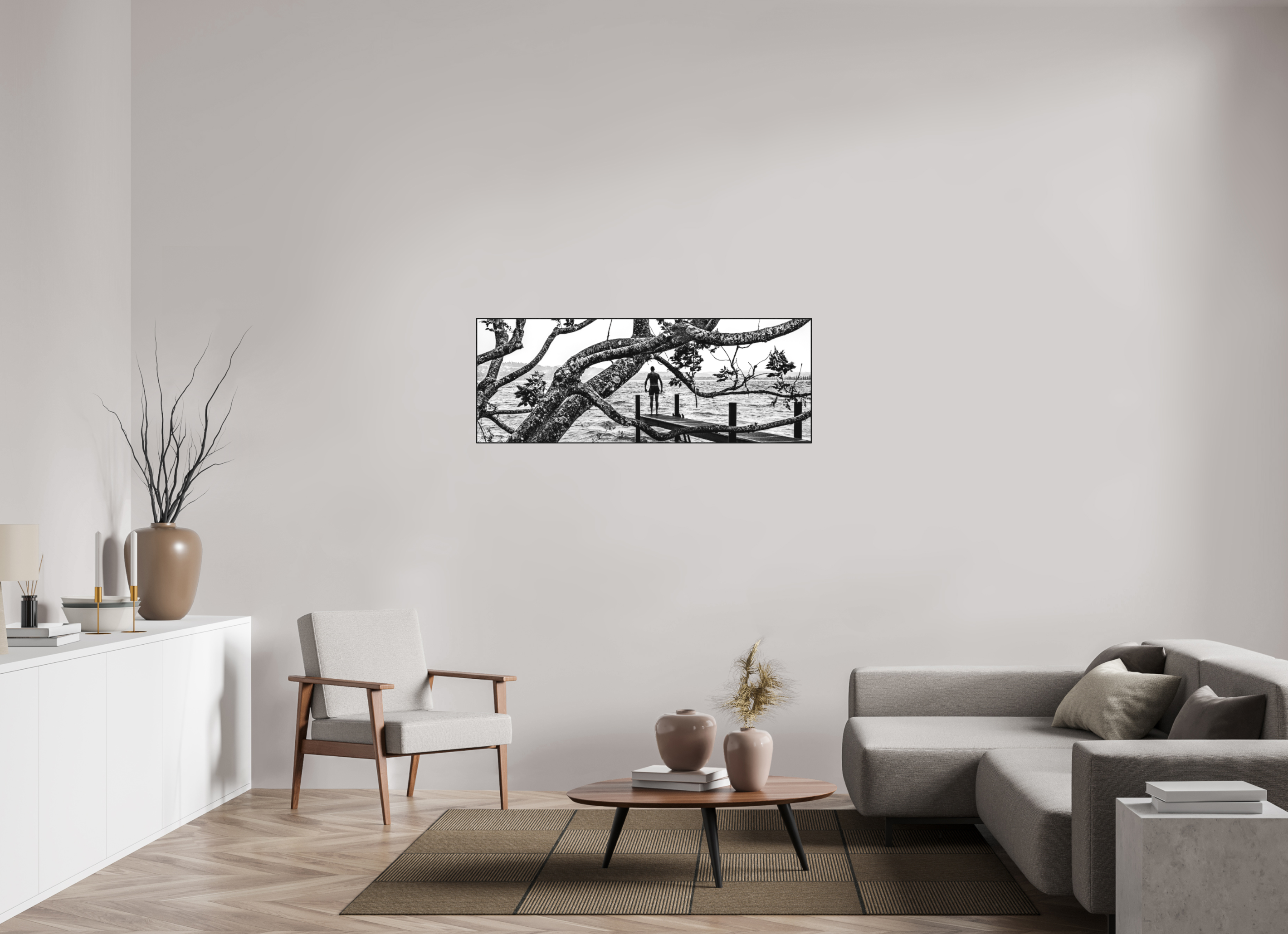135,4 x 50 cm, ArtBox Ilford Acryl Rough Lake (2023) - ArtBox by White Wall